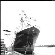 First Ocean Ship in Harbour